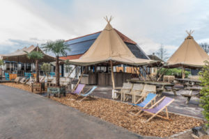 Watergoed Valburg - Het terras
