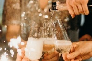 Thema feest Glitter